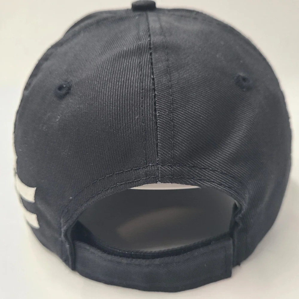 The Stock Car Cafe Hat Adjustable Black Racing Checkered‎ Flag Casual Wear Men